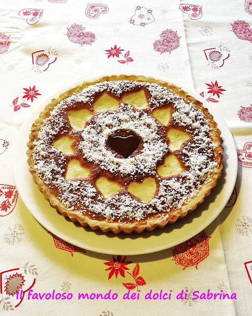 Crostata al cocco e cioccolato bianco