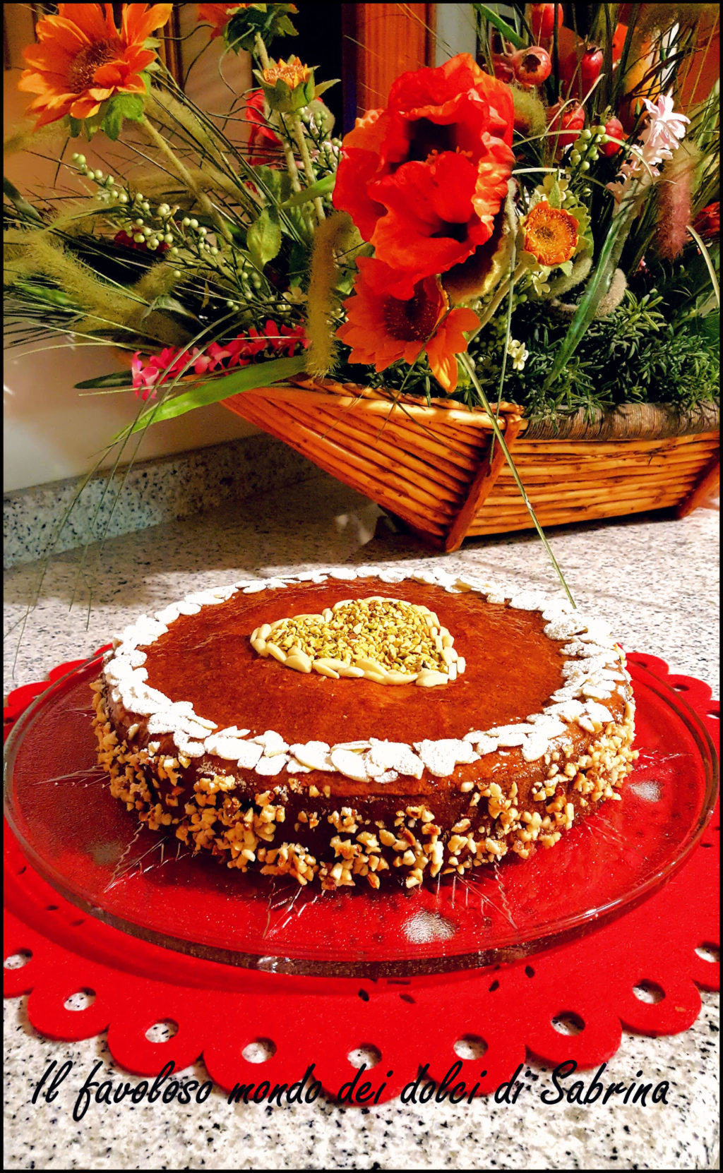 Torta carote e nocciole