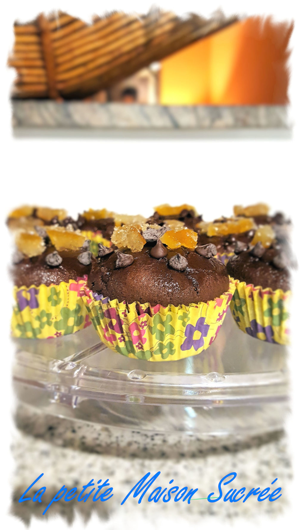 Muffins cioccolato e arancia